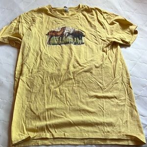 Unisex horse tee